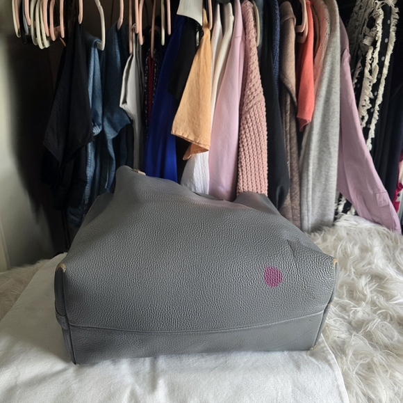 Cuyana Slate Blue Leather Bag - Picture 12 of 12